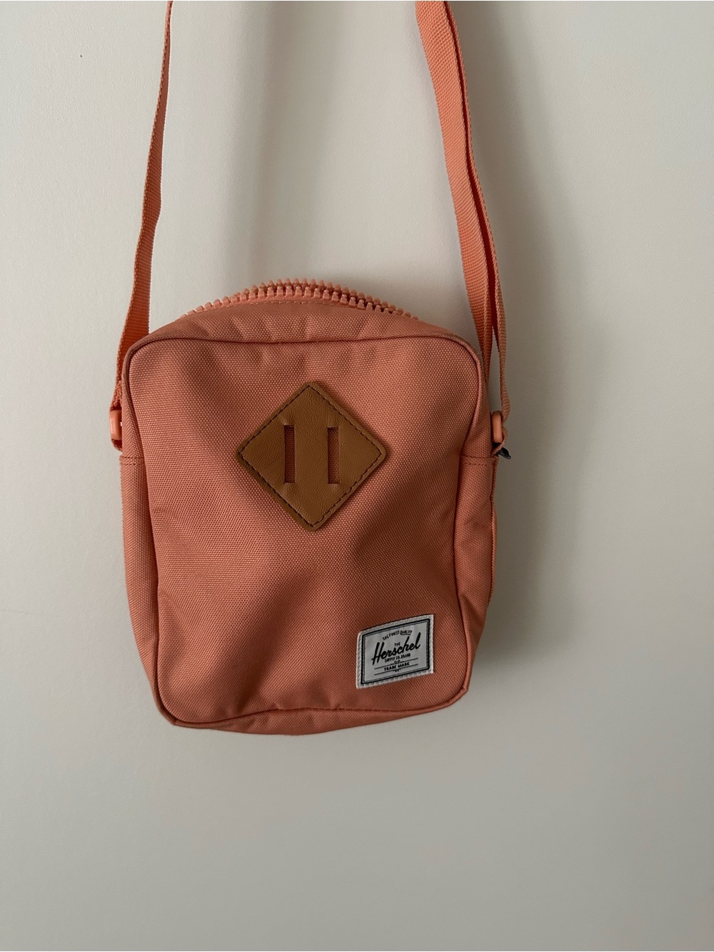 Herschel Crossbody Bag in Coral